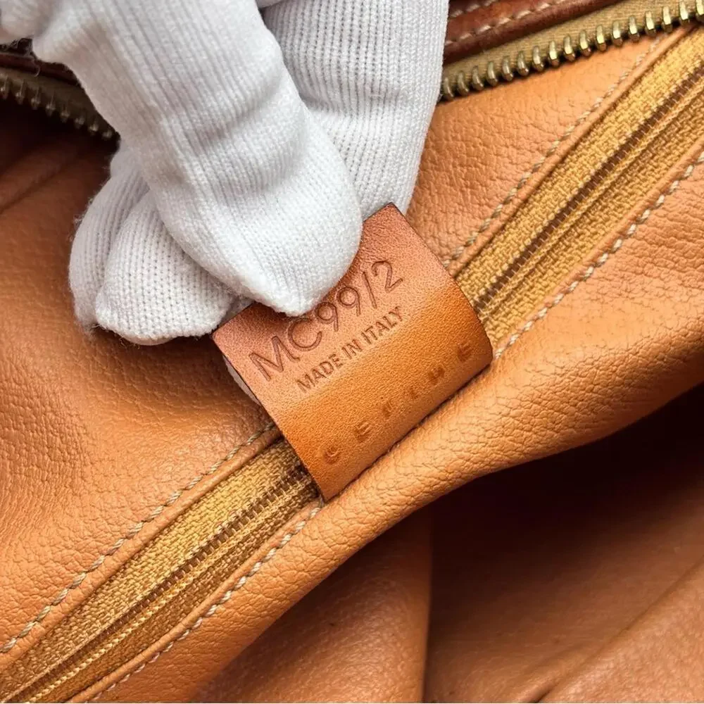 Celine Macadam Monogram Dome Handbag Brown Leather TopHandle - Picture 8 of 9